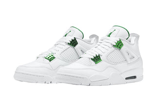 Air Jordan 4 Metallic Green